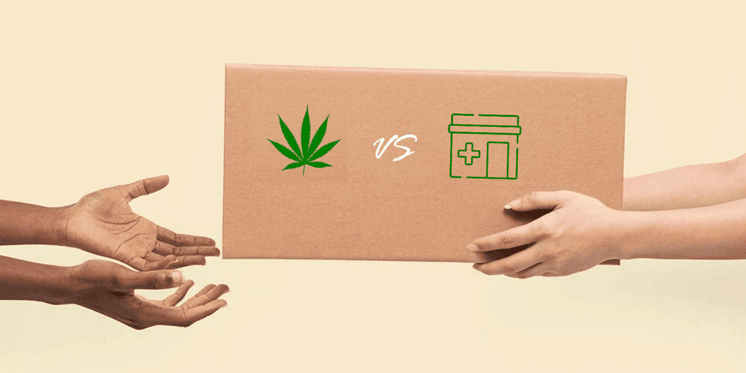 Weed Delivery Services vs. Dispensaries