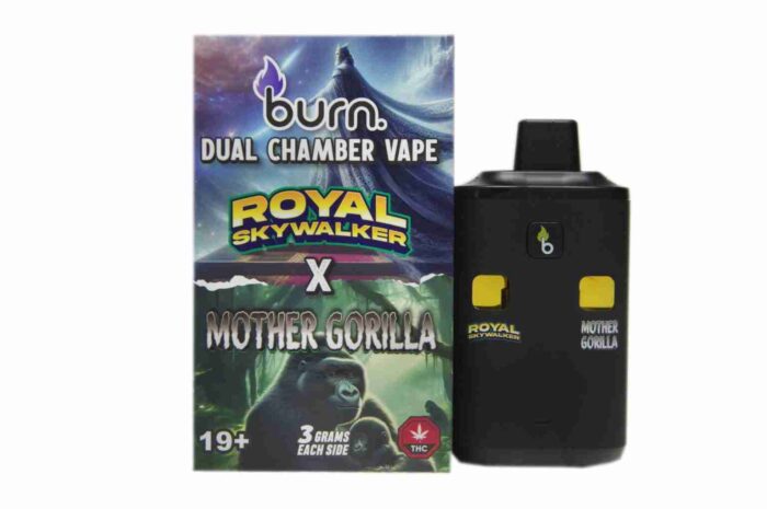 *New* Burn Disposable Vape Pen – Royal Skywalker 3gs+ Mother Gorilla 3gs (6gram total!!)