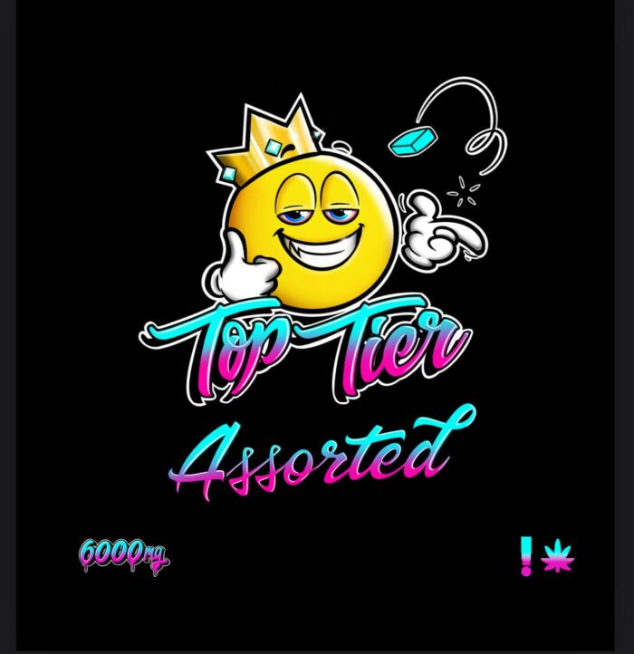 *New* Top Tier Thc Gummies 6000mg ~ 12pcs each pack - 500mg each pc.