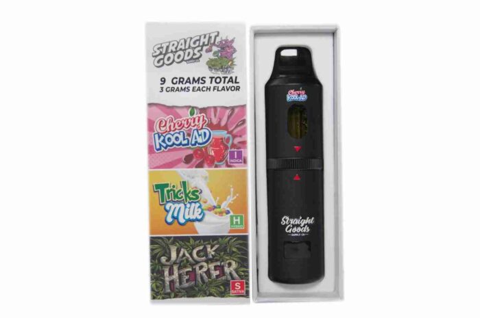 New Straight Good Triple Chamber Vape ~ (Cherry Kool Aid 3 Grams + Tricks Milk 3 Grams + Jack Herer 3 Grams) $150 each